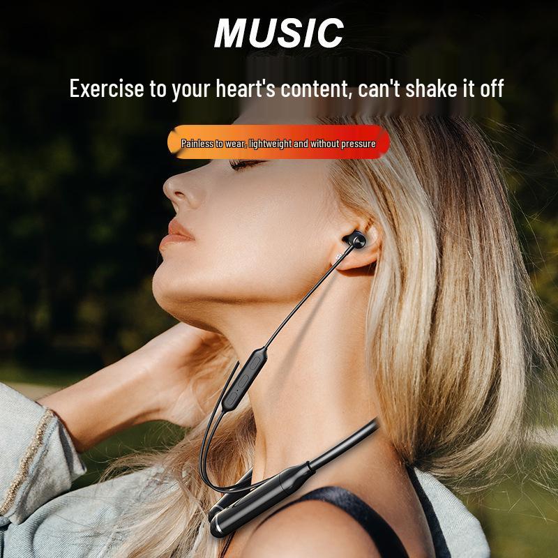 200-Hour Battery Bluetooth Neckband Gaming Earphones with Noise Cancellation