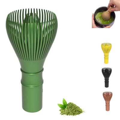 High-quality PP Matcha Whisk Reusable Traditional Green Tea Powder Whisk Portable Japanese Matcha Stirrer Tea Ceremony