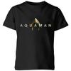 Aquaman Title Kids' T-Shirt - Black - 3-4 Years