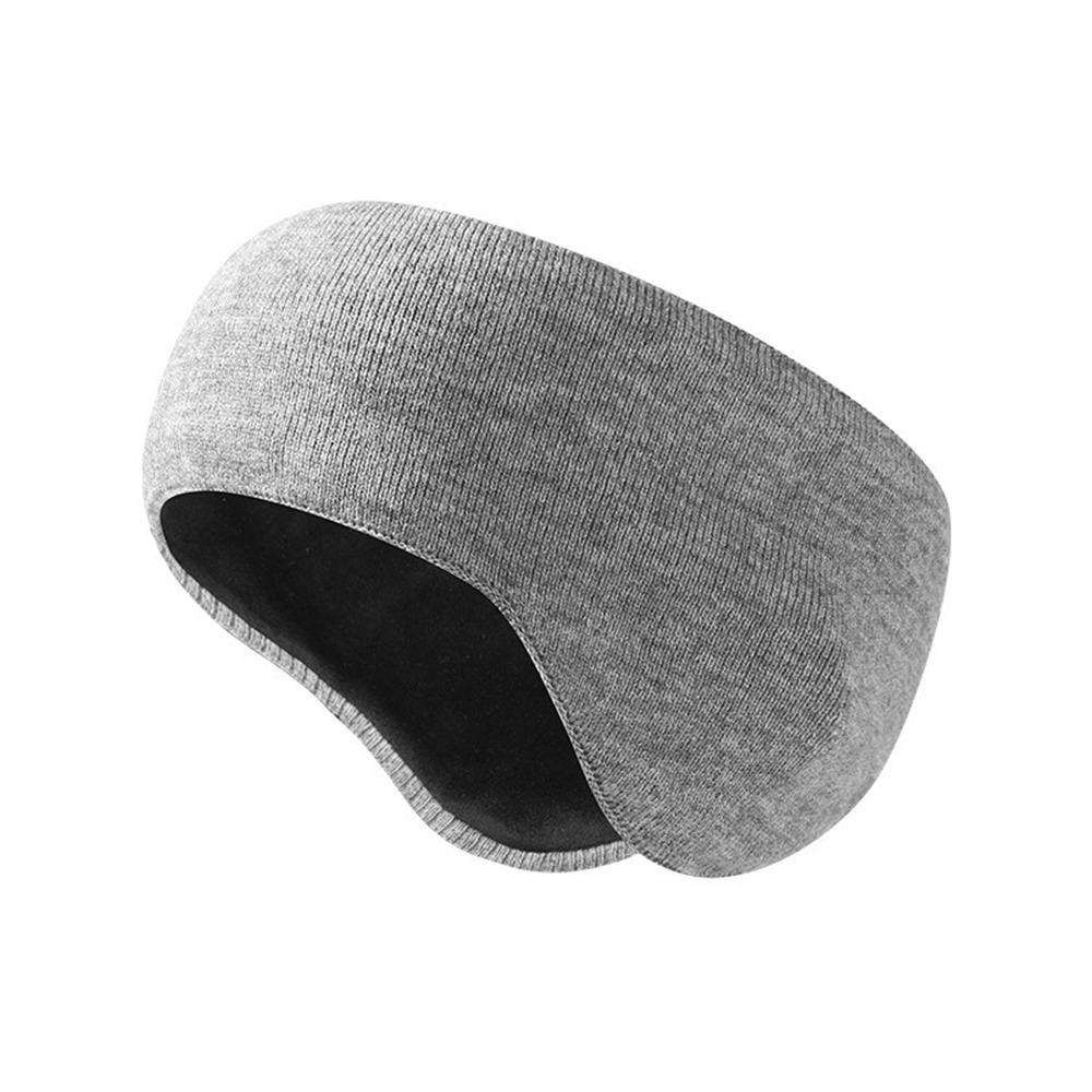 

Thickened Wind Warm Ear Muffs Windproof Protective Ear Mask Sport Headband Cold Weather Grey-1