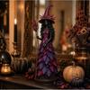 Enchanted Witch Figurine Decorative Statue Home Halloween Gift