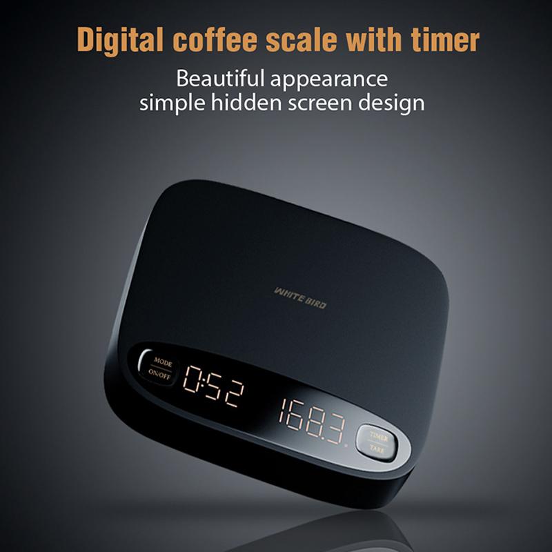 2kg/0.1G Digital Kitchen Coffee Scale Cozinha Precision Kitchen Tool Accessories Electronic Balance Utensils Measuring Weighing