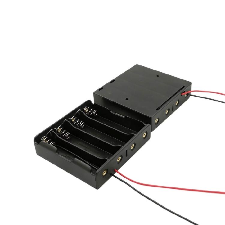 18650 Battery Holder for Repair Wiring, Cell Pack Assembly, Spring Contact Placement, Cover Support, and Projects