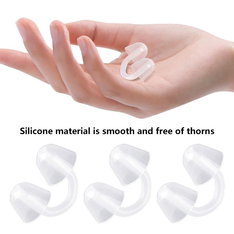 Soft Silicone Swimming Nose Clip Safety Gear Reusable Waterproof Nose Plug Prevent Choking Multicolor Swim Nose Protector