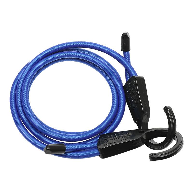 1.5M/3M Elastic Strap Adjustable Tension Belt Car Clothesline Hook Cargo Luggage Lashing Buckle Rope For Motorcycle Traveling