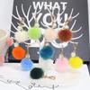 Plush Bag Pendant Practical Key Holder Decor Car Keyring Ornament for Backpacks