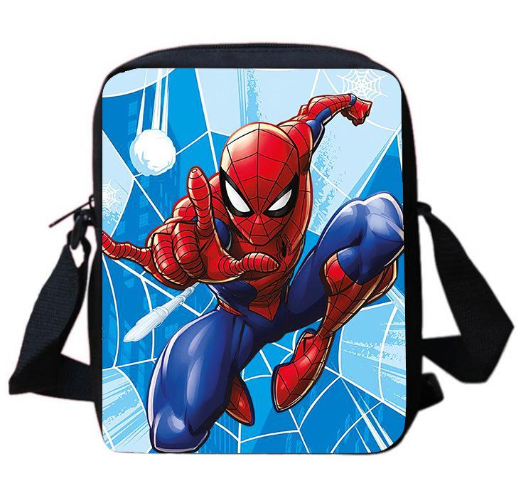Spider-Man peripheral cartoon printed shoulder crossbody bag 8 inch