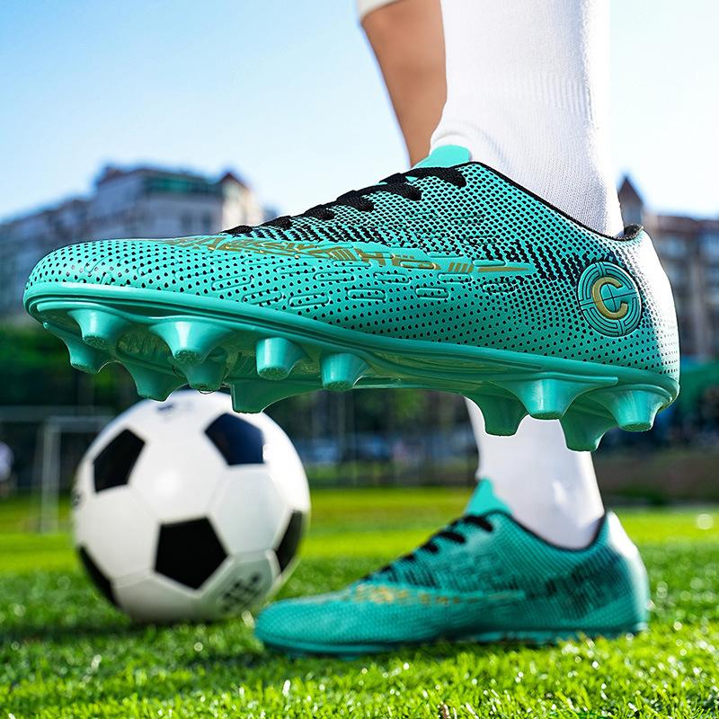 Large Size Football Shoes with Broken Nails, Boys and Girls, Teenagers and Students, Long Nails, Competition Training Shoes