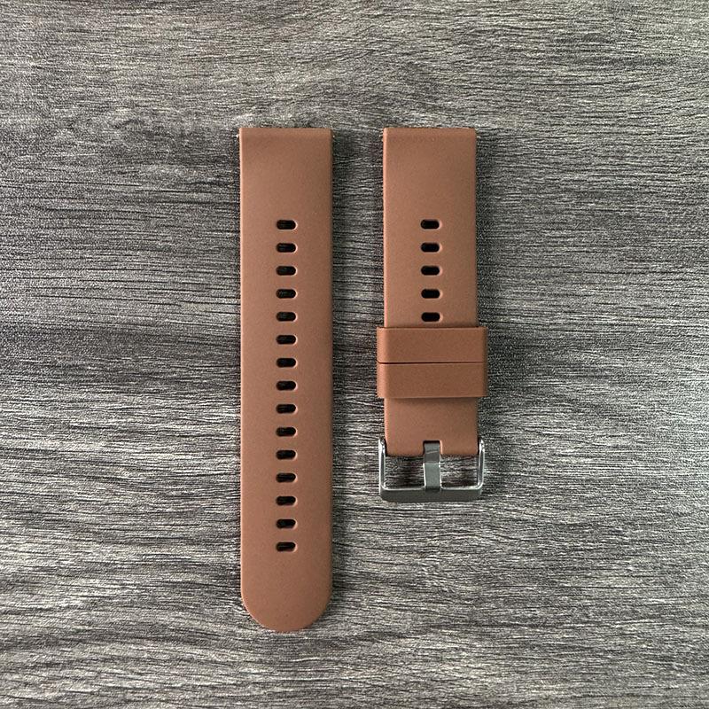 1 szt. 22 mm Zamienny Silikonowy Pasek Uniwersalny Akcesoria do Paska Wysokiej jakości lub Pasek do Smartwatcha Samsung Active Huawei Watch