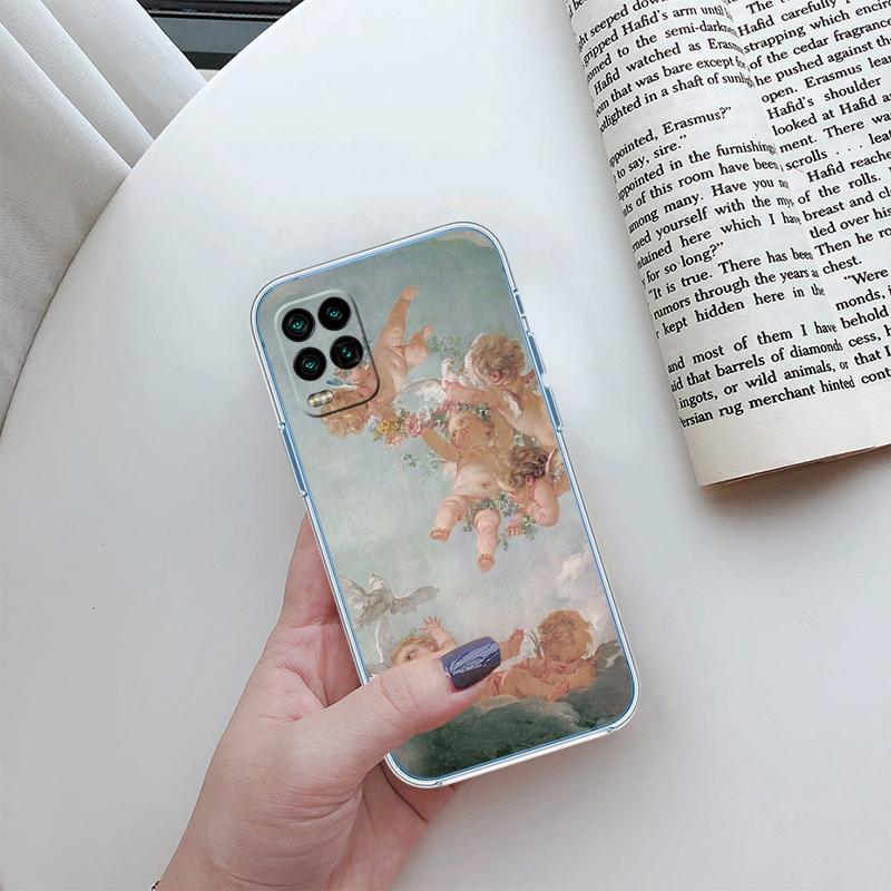 RP32 Fresco Adam Sculpture Transparent Phone Case for Motorola Moto Edge 20 30 40 50 S30 Fusion Ultra Pro Neo Lite + G200 G23