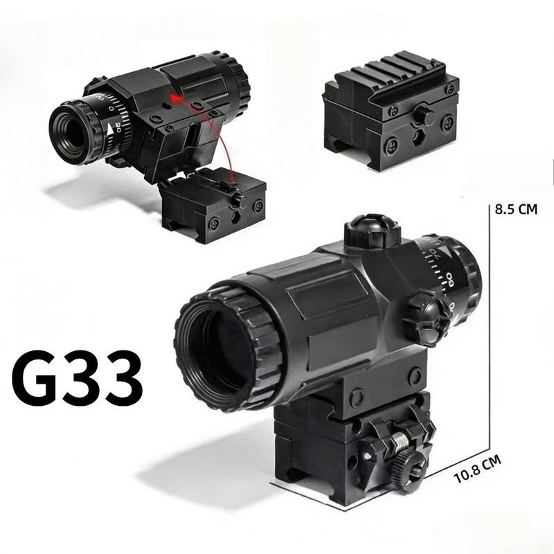Hot Sale Holographic Red Dot Sight G43/G33 Magnifying Glass Combined Rifle Sight 20mm Guide Rail