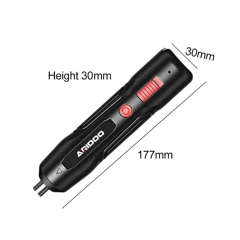 4.2V Rechargeable Electric Screwdriver  Compact Household Screwdriver Set  Multi-Function Power Tool