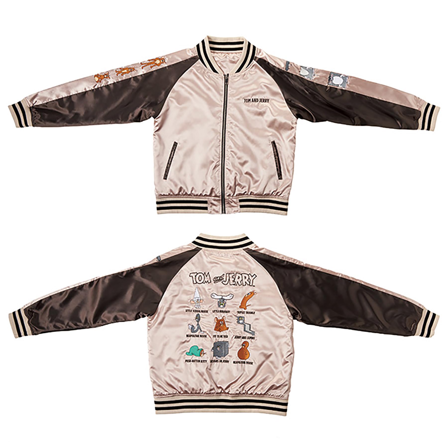 

Sukajan Funny Style Tom and Jerry Chest Circumference 58cm Sleeve Length 63cm Length 58cm 00 [Marushin] (L) (Laying Flat) Approx. Approx. Approx.