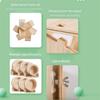 New DIY Wooden Running Wheel Removable Silent Exercise Wheel Exercise Toy for Hamster