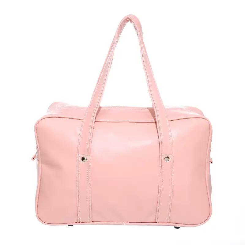 Japanese Two-dimensional Student JK Uniform Bag Girl PU Schoolbag COS Wear-resistant Waterproof One-shoulder Messenger Handbag