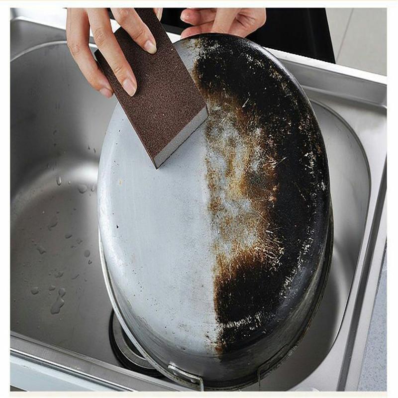 1pcs Melamine Particles Sponge Magic Sponge Eraser Kitchen Office Bathroom Cleaning Rust Remover Sponges Kitchen Tool 50%