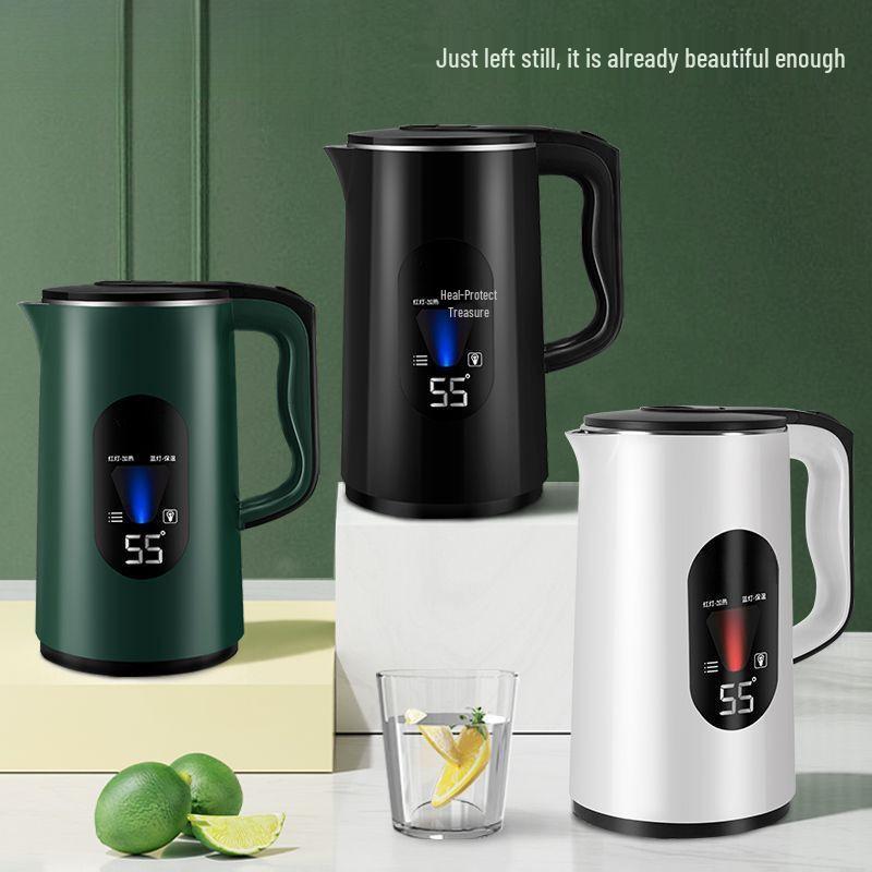 German Electric Kettle: Large Capacity, Durable Thermos, Automatic Power-Off, Constant Temperature Function