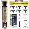 Electric Hair Clipper T9 for Shaving and Haircuts – Perfect for Oily Hair and Bald Heads.