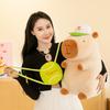Capybara Baseball Cartoon Cute Plush Toy Soft Fill Doll Children Gift Holiday