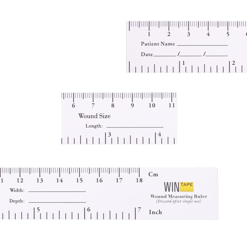 Paper Tape Measure Disposable Wound Measuring Ruler Educare Measuring Tape Wound Measurement Tool Me dical Measurement