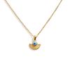 Retro Style Charm Demon Eye Necklace Minimalist Geometric Jewelry  Wedding