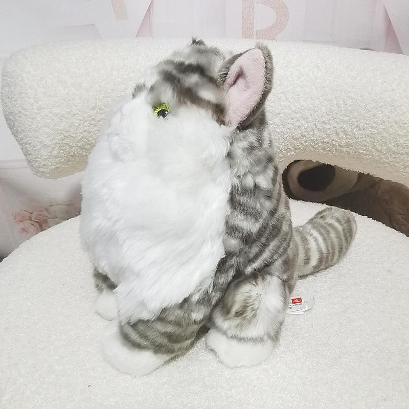 

Ву Лу Ла Плюшевая игрушка Котенок Имитация Кошки Подушка для сна для детей 25 cm Sitting