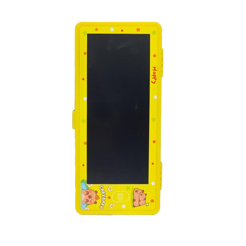 with LCD Screen Pencil Case Handwriting Stationery Organizer Cartoon Pen Box  Gift