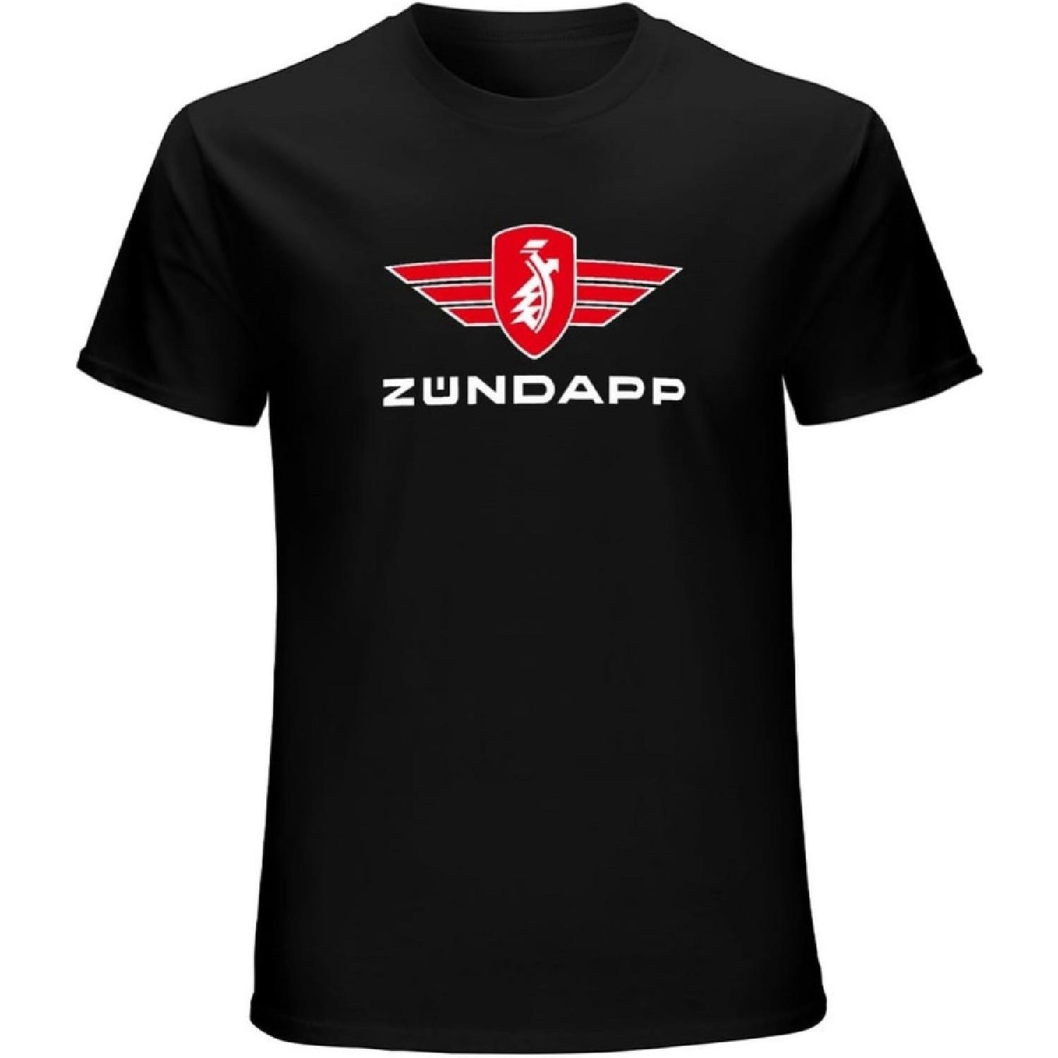 HAOTO Zundapp Motorcycles T-Shirt Graphic Printed Shirt Short Sleeve Mens Tee Black XXXXXL разноцветный