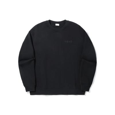 Li Ning Round Neck Pullover Loose Letter Comfortable Solid Color Versatile Long Sleeve Sweatshirt Unisex Sweatshirt AWDVH75-3