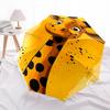 1pc Giraffe Artwork Automatic Open/Close Umbrella, Portable Folding Umbrella for Travel, Themed Events007
