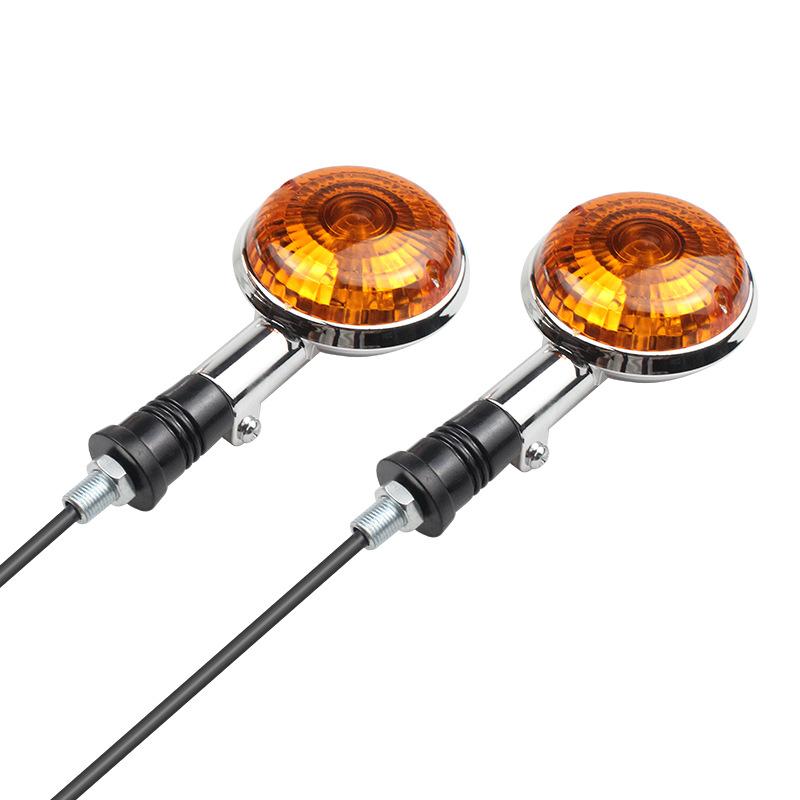 1 buc Modificare Motociclete Accesorii Retro Modificare Semnal de întoarcere Lumină de semnalizare Lumină de comandă Lumină de întoarcere Lumină de întoarcere Yamaha