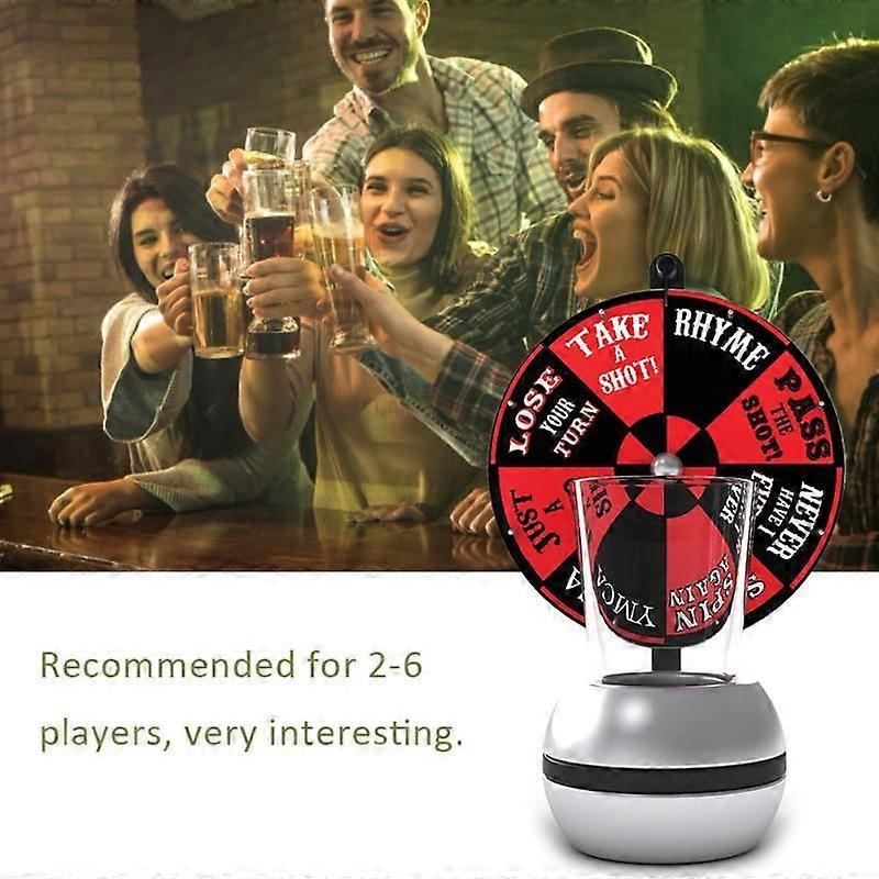 Funny Rotating Game Board Spin Lucky Wheel Arrow Board Game  Drinking Family Party