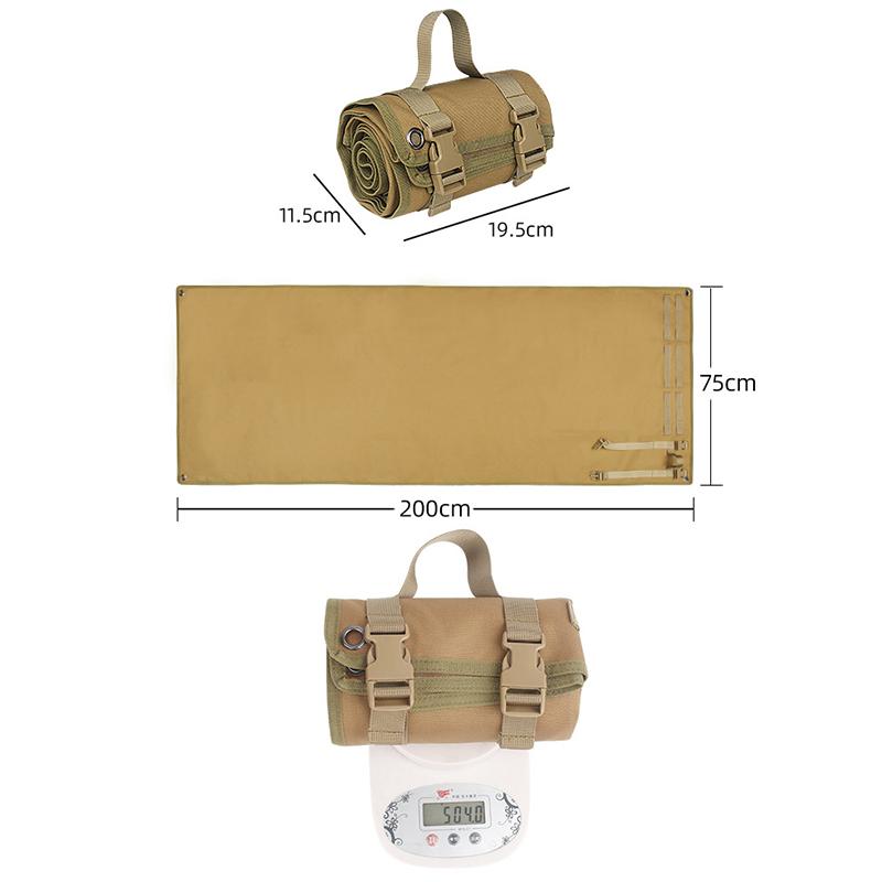 Tactical Shooting Mat Foldable Waterproof Camping Training Pad Military Use Rifle Shooting Hunting Non Slip Outdoor Practice Pad
