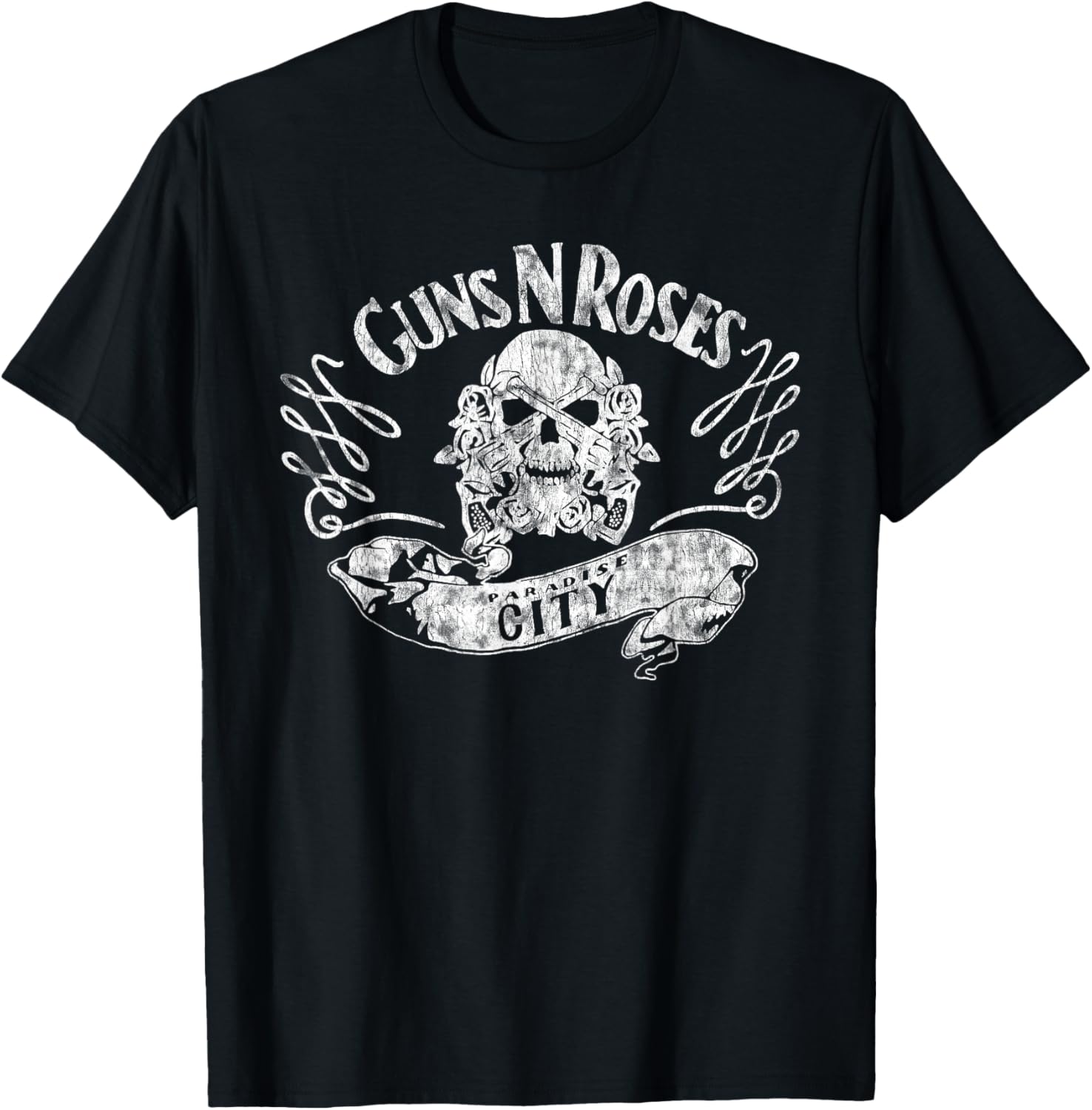 Официальная футболка Guns N Roses Paradise City Scroll S