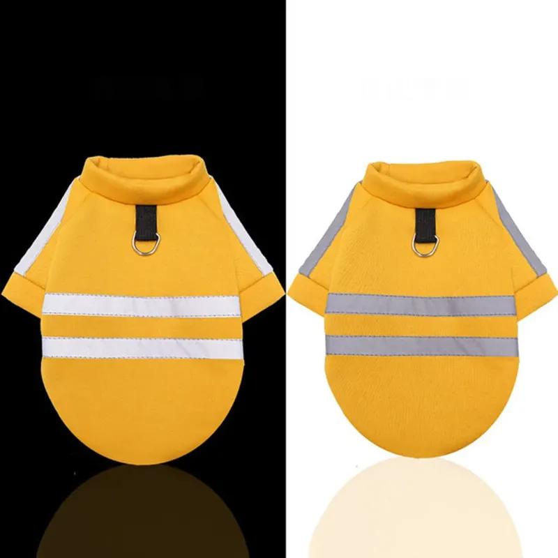 Reflective Small Dog Hoodie Clothes Winter Puppy Dog Sweater Warm Pet Coat Jacket Clothing Hoodies for Puppy Small Medium Dogs