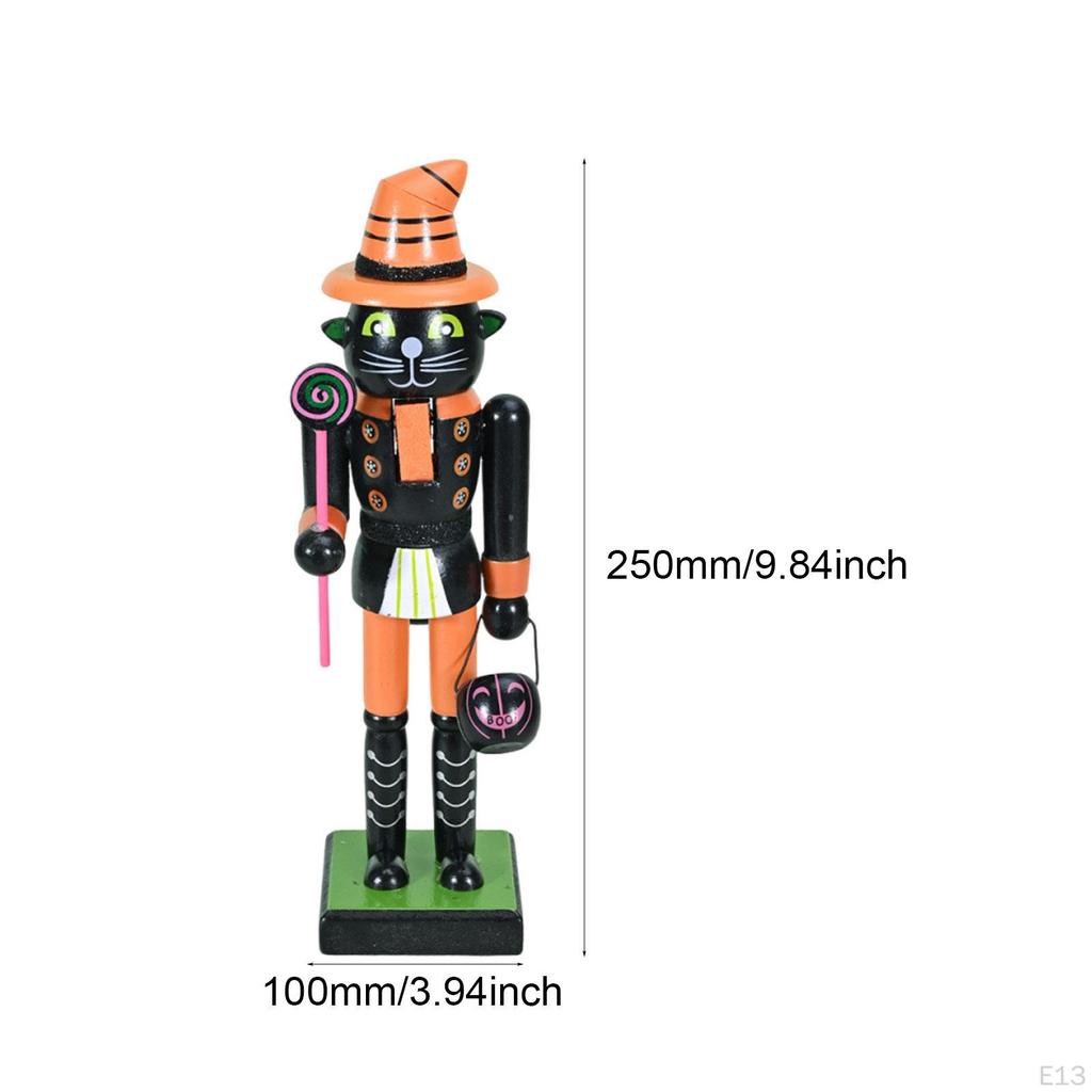 Halloween Nussknacker Figur Weihnachtsdekoration Stehend Sammelbares Dekor
