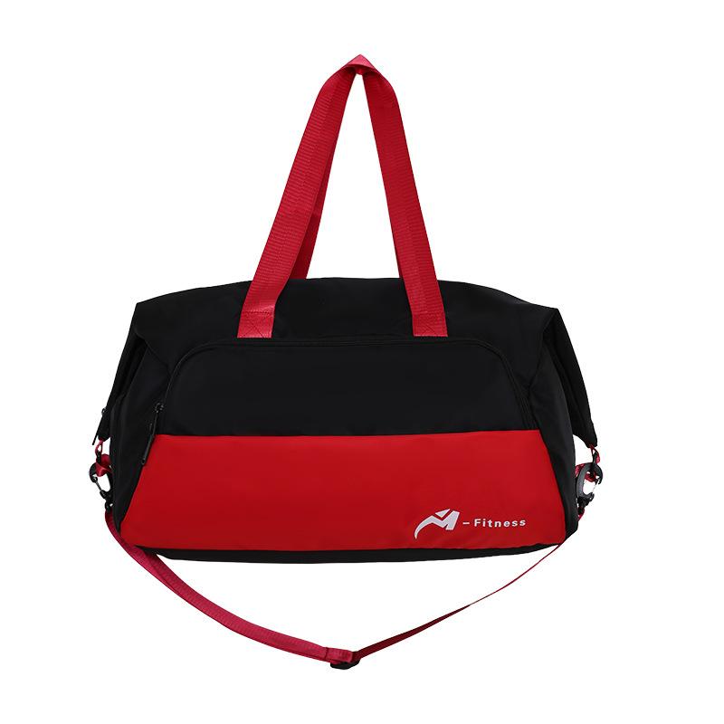 Men and Women Multi-pocket Classification Large-capacity Rugby Sports Luggage Bags Out Trendy and Cool Contrasting Color Handheld Travel Bags