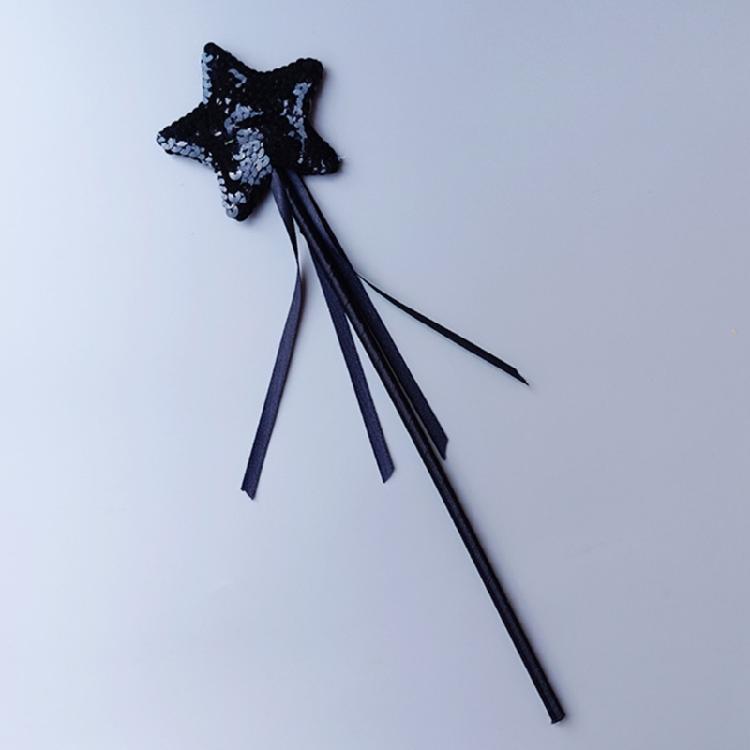 Star Sequins Magic Stick Cosplay Props Girl Costume Christmas Supply