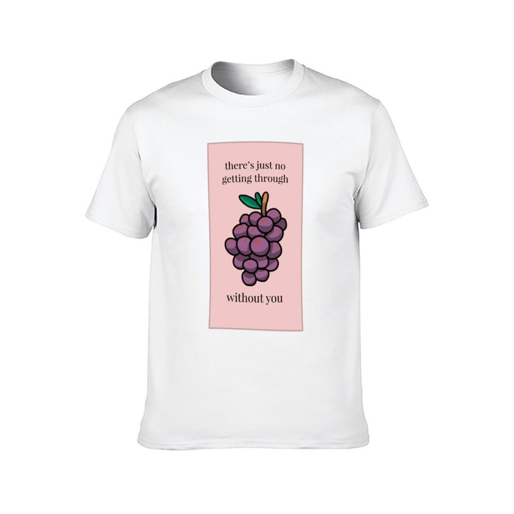 Grapejuice Harrys house no getting through without you harry styles fangirl TShirt anime t shirts oversize TShirt
