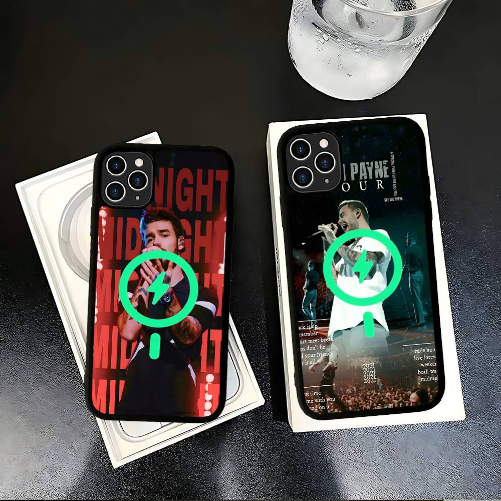 Singer L-Liam P-Payne For Magsafe Case For IPhone 17 16 Pro Max 15 14 Plus 13 12 11 Wireless Charging Phone Cover