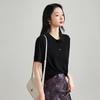 SOFSIL 2026 Spring Women's Polo Knit Shirt