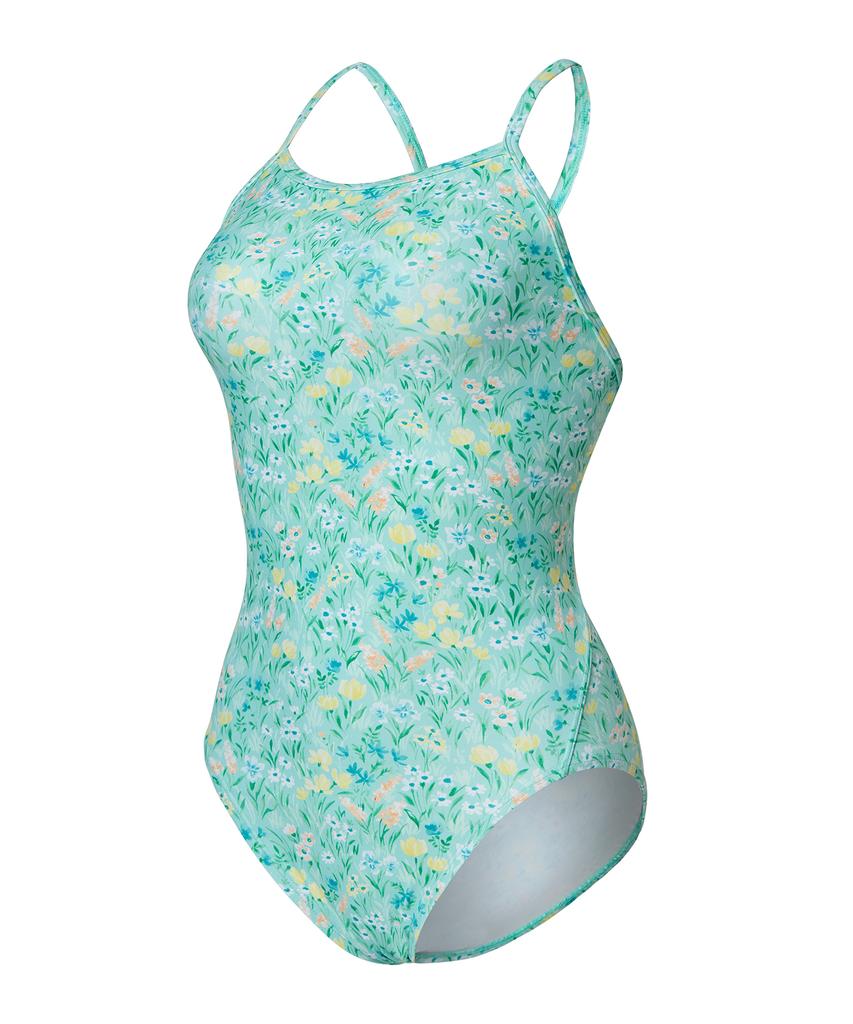 Laelliseupocheu [Osla633 Grn] Blossom Backless X-Back Green