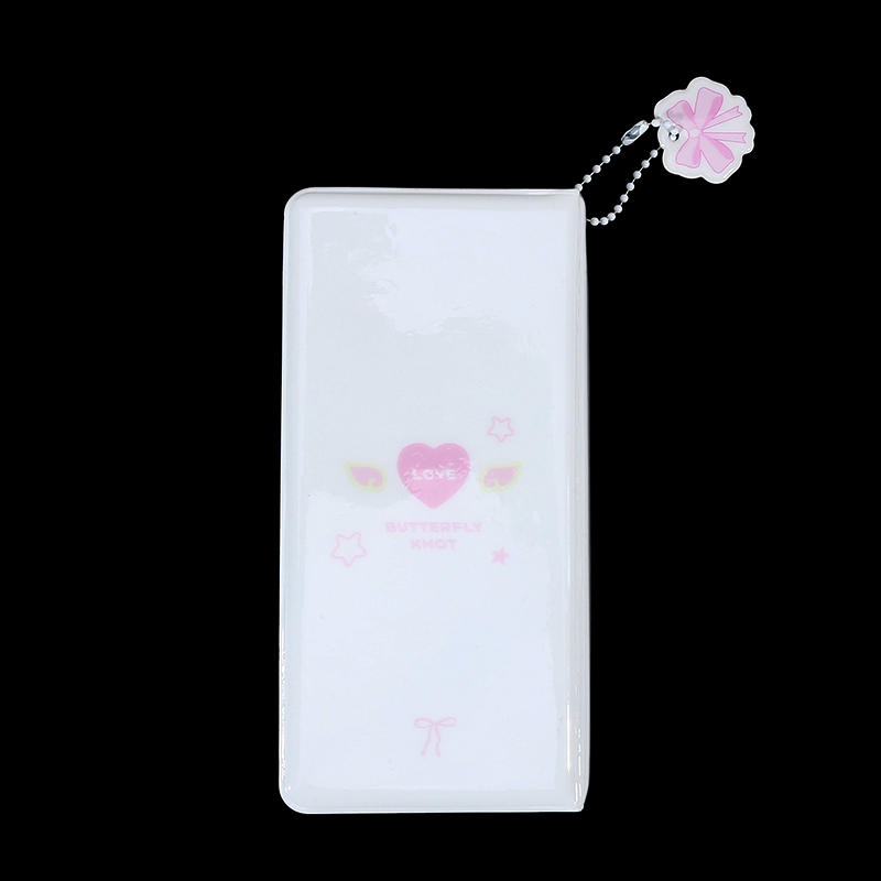 Elegant Photocard Binder Card Album With 4 Compartments Bowknot Pocket Small Cute Photo Album For Fans Boys Girls For Collecting And Organizing Cards