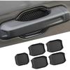 LIUQING Door Handle Bowl Cover Trim for 2018-2024 2025 Jeep Wrangler JL JLU & Gladiator JT 4 Doors Exterior Accessories Door Bowl Scratch Protector