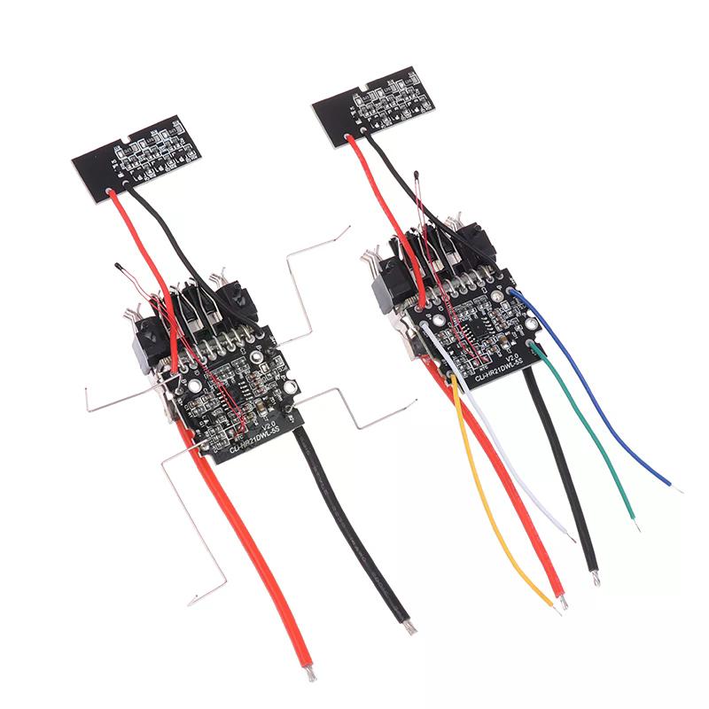 Für 20V Elektrowerkzeug Kunststoffgehäuse Schutzplatine Li-Ionen Akku PCB Ladeschutzschaltung Platine Für 21700