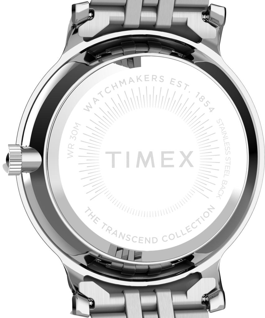 Transcend Watch Quartz 5 ATM Water Resistant Mineral Glass Pink Dial TW2V77400 Unisex [TIMEX] [Authentic]