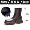 Small Martin Boots Women's British Style 2025 New Spring and Autumn Single Boots Summer Thin Boots Thick-soled Leather Short Boots