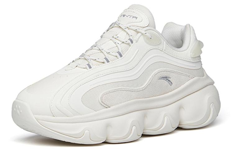 Women's Sneakers ANTA Life Collection Chunky Sneakers Women's Low-top Ivory White/Silver