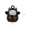 12Pcs Fortune Cat Bells Cartoon Lucky Cat Pet Copper Bells Gift Pendant DIY Small Bell Gift Crafts Phone Key Bag Chain Accessory