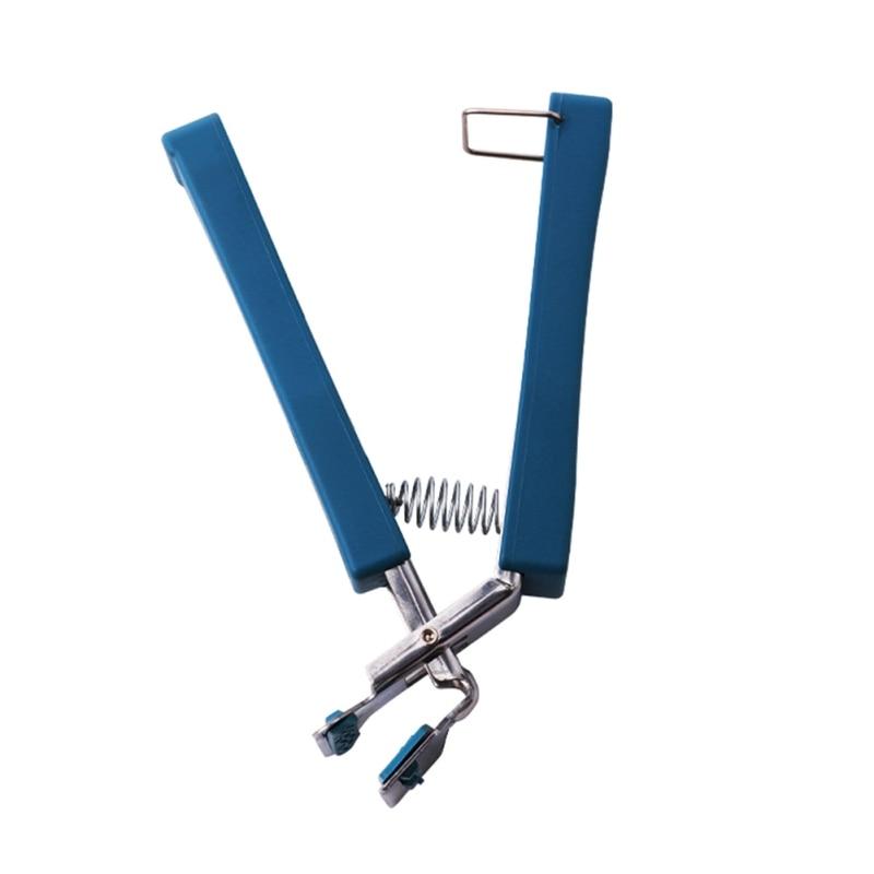 Stainless Steel Hot Bowl Holder Foldable Heat Insulation Clamp Pot Pan Gripper Anti-Scalding Clip Non-Slip Kitchen Tool